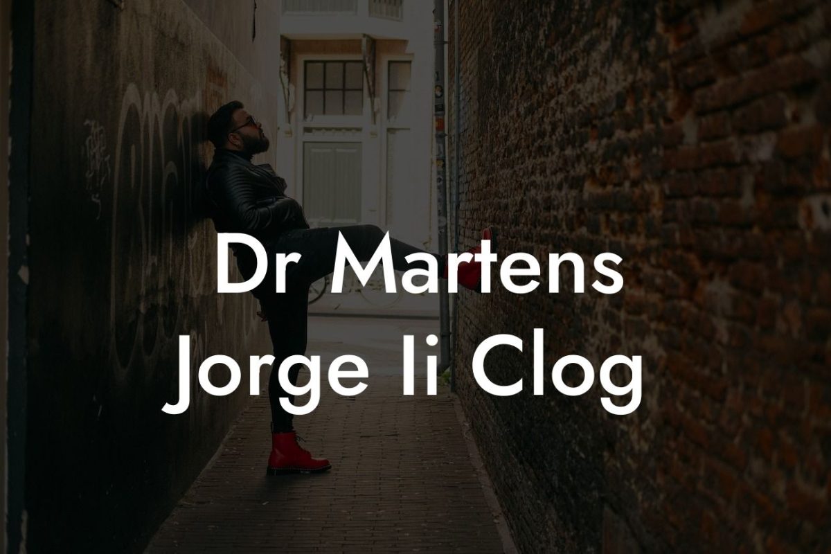 Dr Martens Jorge Ii Clog