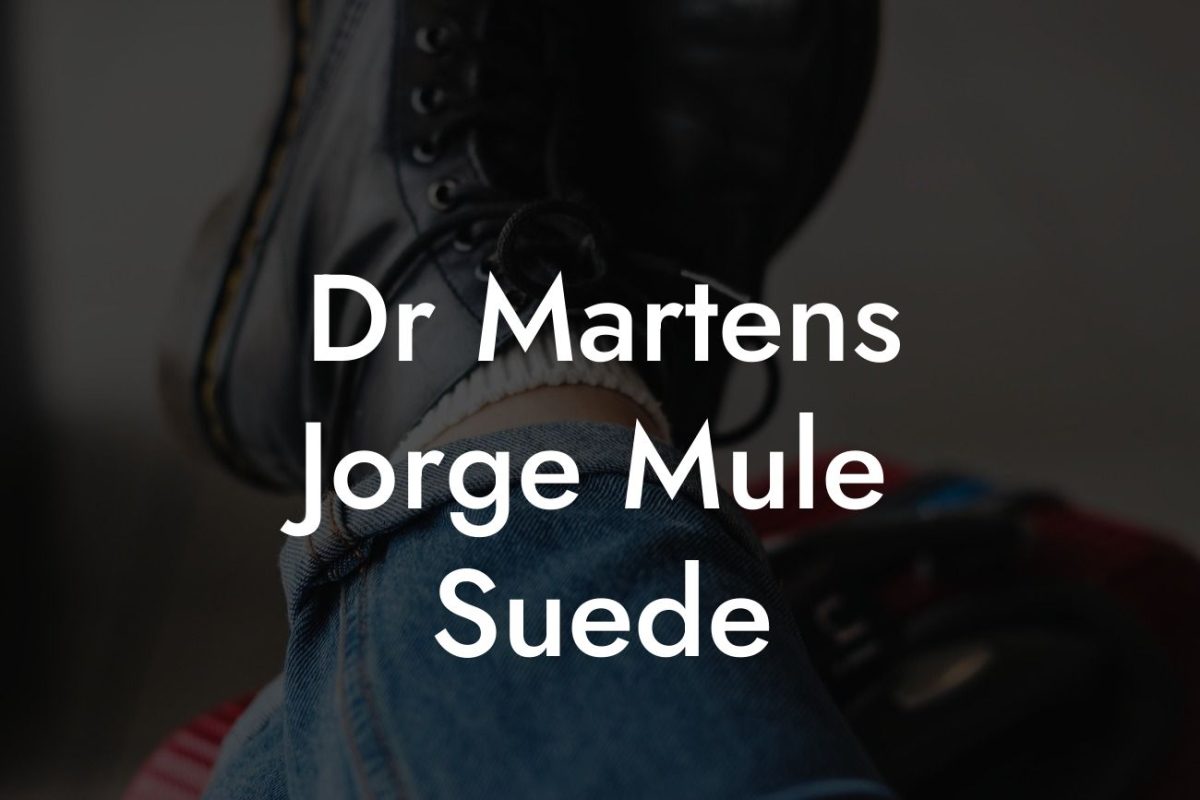 Dr Martens Jorge Mule Suede