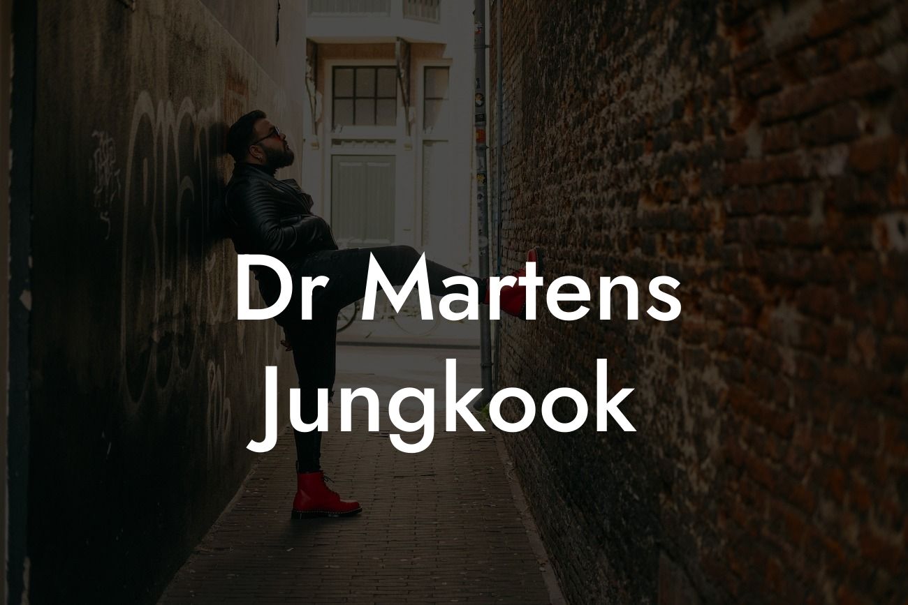 Dr Martens Jungkook