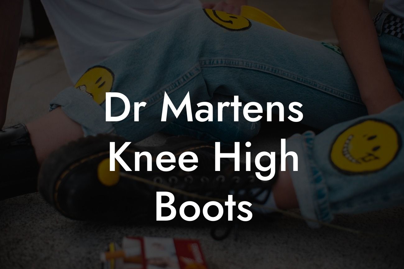 Dr Martens Knee High Boots