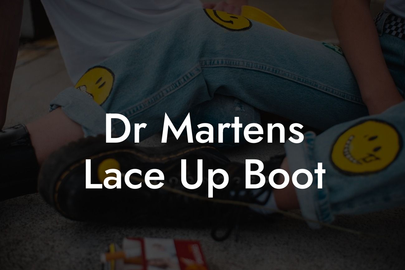 Dr Martens Lace Up Boot