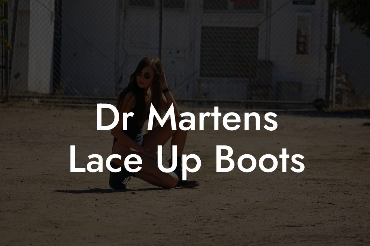 Dr Martens Lace Up Boots