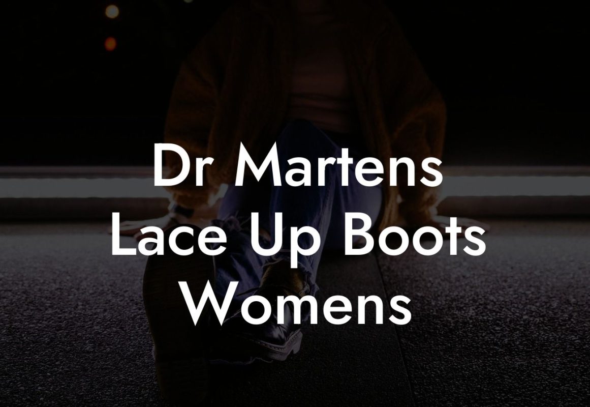 Dr Martens Lace Up Boots Womens