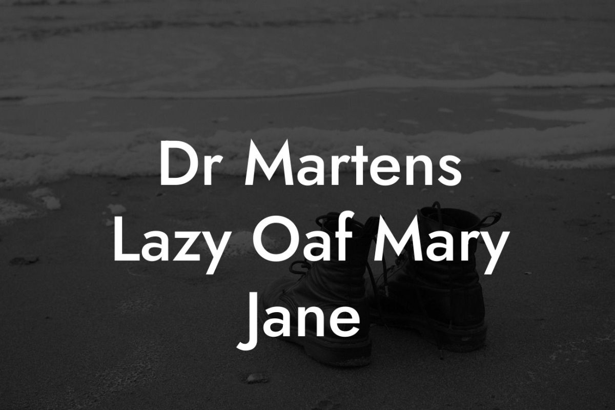 Dr Martens Lazy Oaf Mary Jane