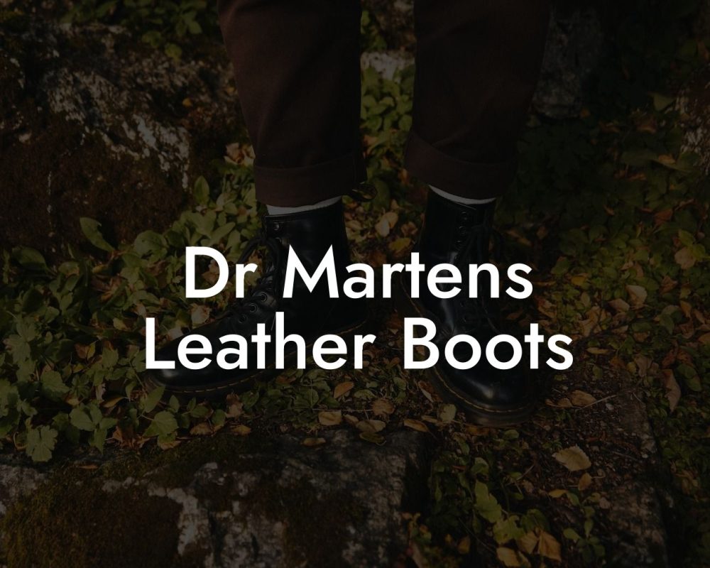 Dr Martens Leather Boots