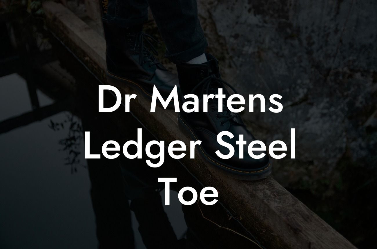 Dr Martens Ledger Steel Toe