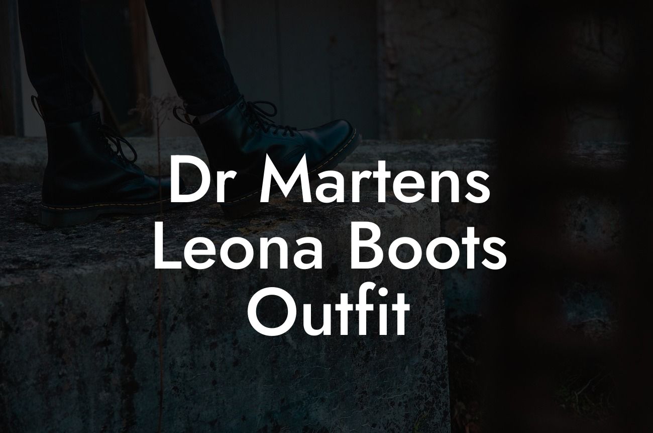 Dr Martens Leona Boots Outfit