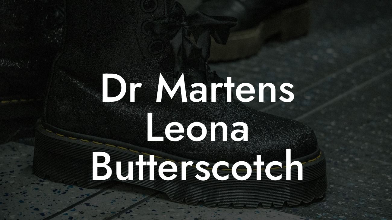 Dr Martens Leona Butterscotch