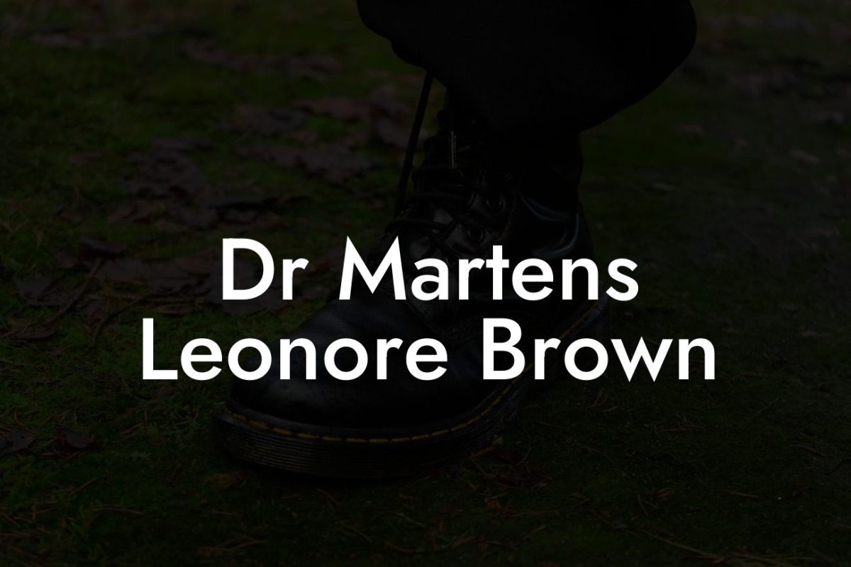 Dr Martens Leonore Brown