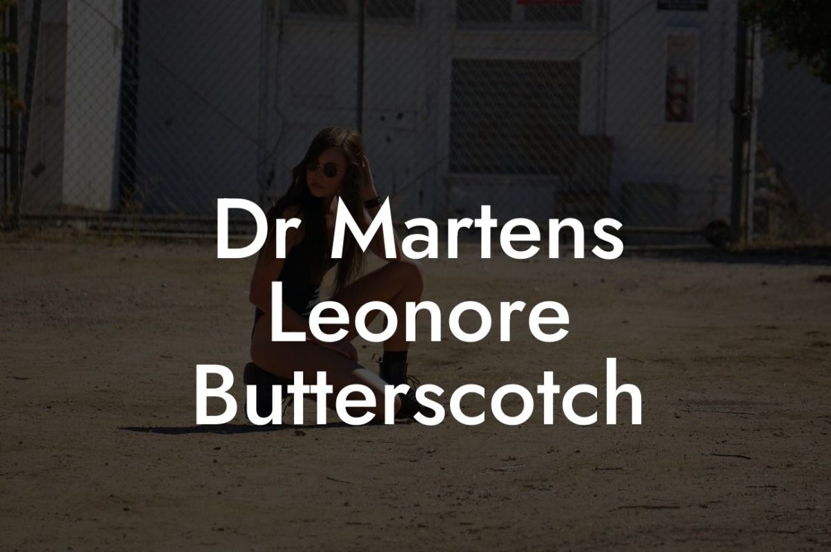 Dr Martens Leonore Butterscotch