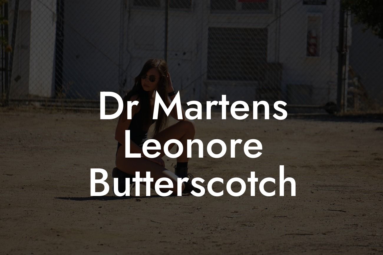 Dr Martens Leonore Butterscotch