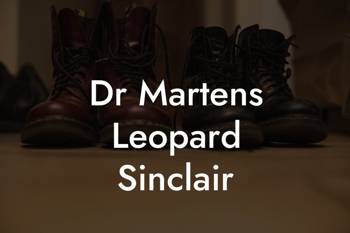 Dr Martens Leopard Sinclair