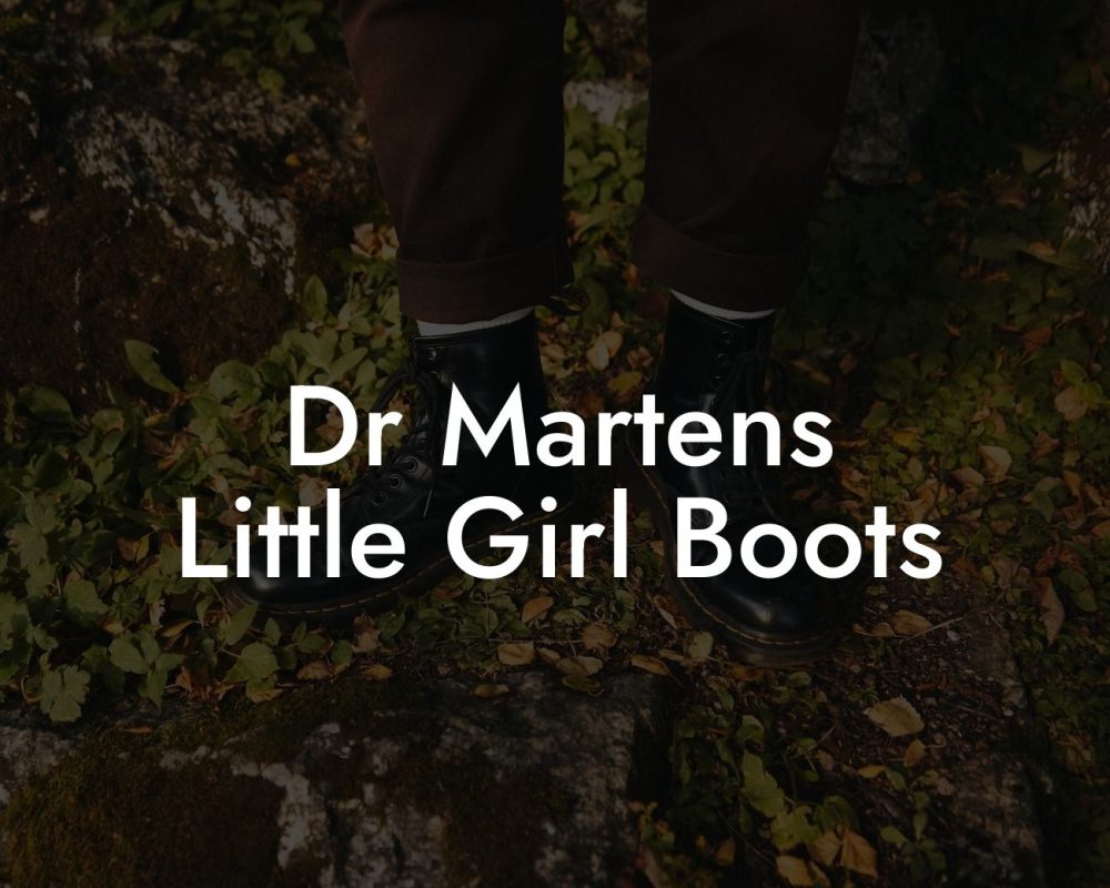 Dr Martens Little Girl Boots