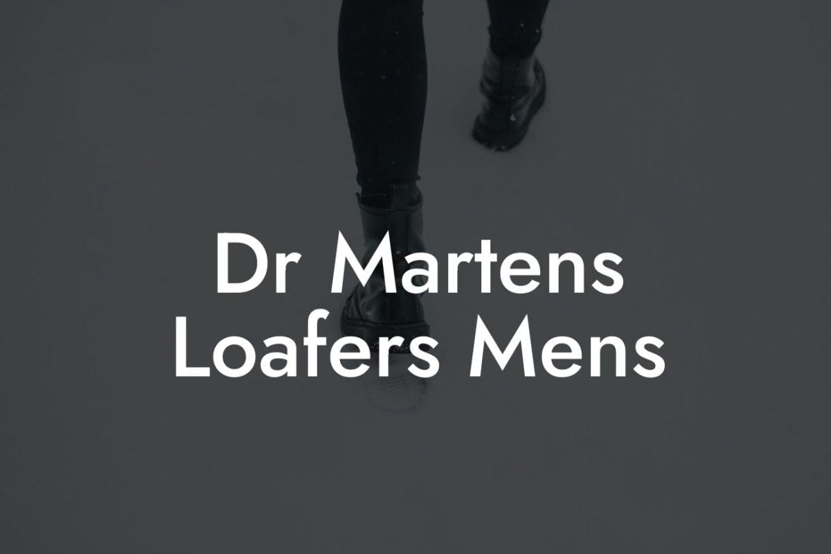 Dr Martens Loafers Mens