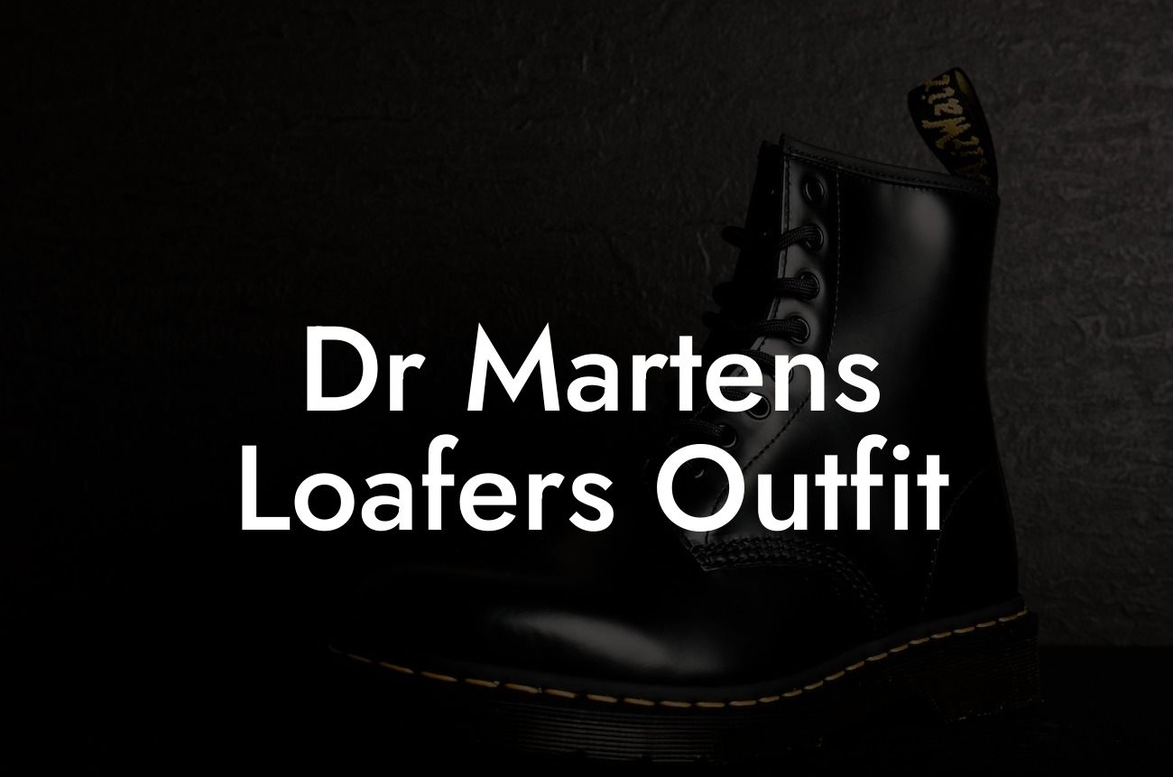 Dr Martens Loafers Outfit