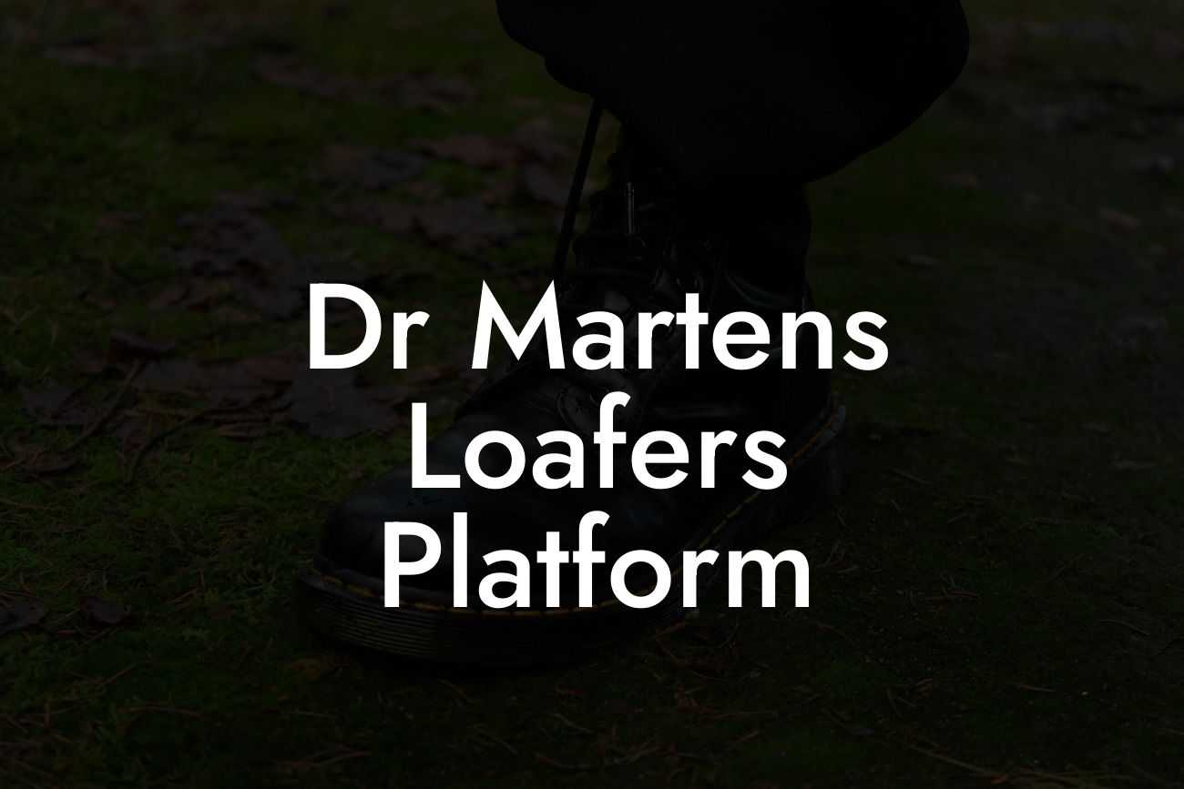 Dr Martens Loafers Platform