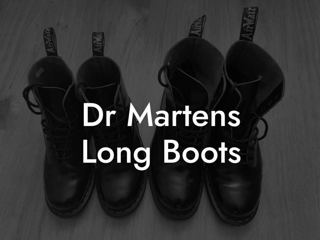 Dr Martens Long Boots