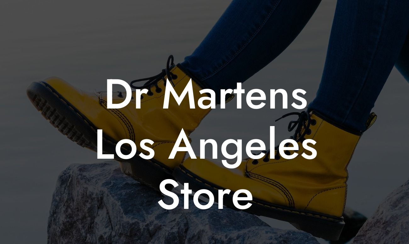 Dr Martens Los Angeles Store