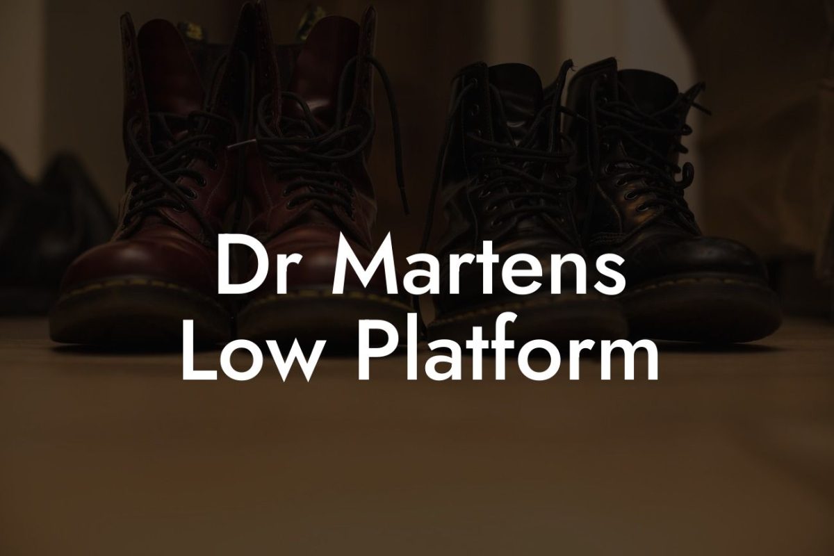 Dr Martens Low Platform