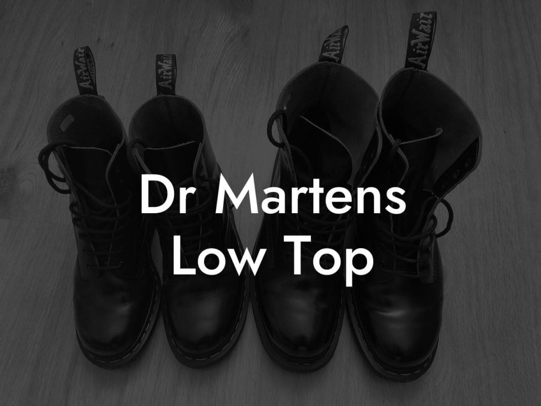 Dr Martens Low Top