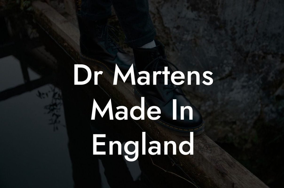 Dr Martens Made In England