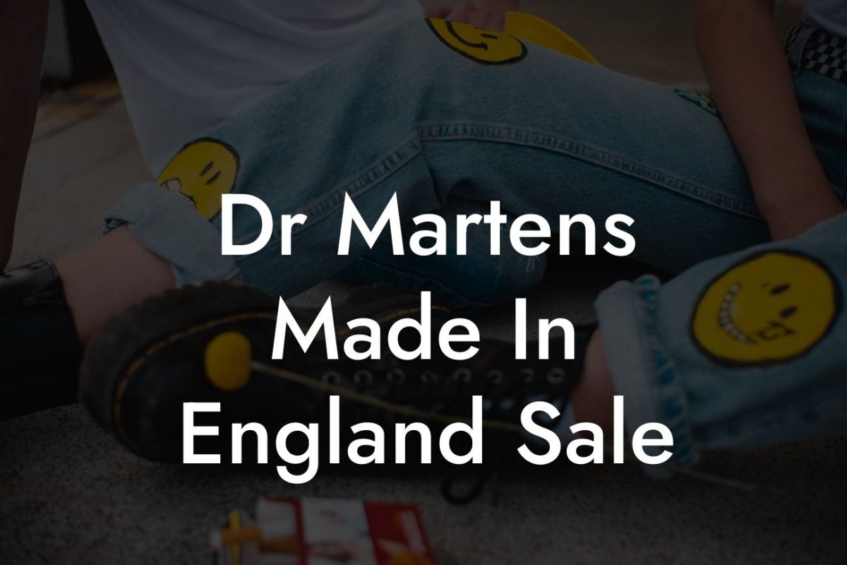 Dr Martens Made In England Sale