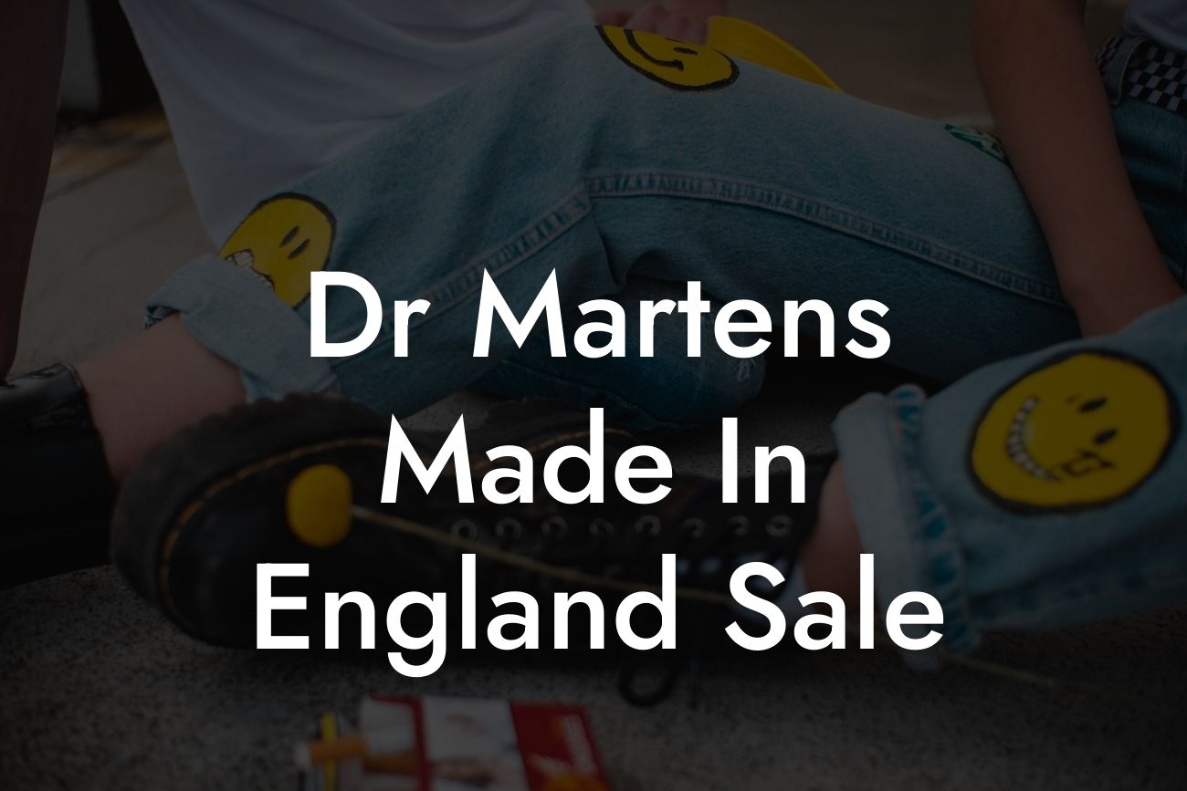 Dr Martens Made In England Sale