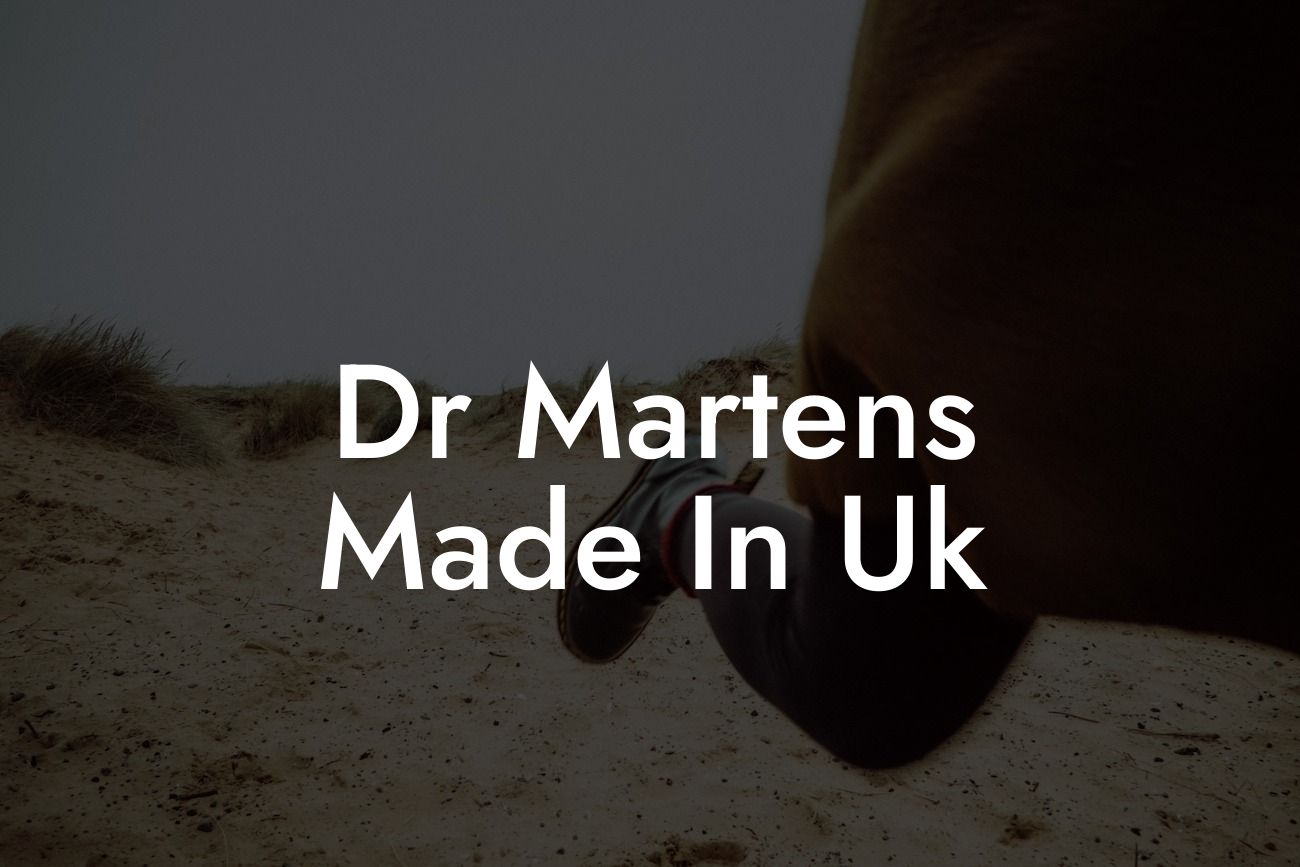 Dr Martens Made In Uk