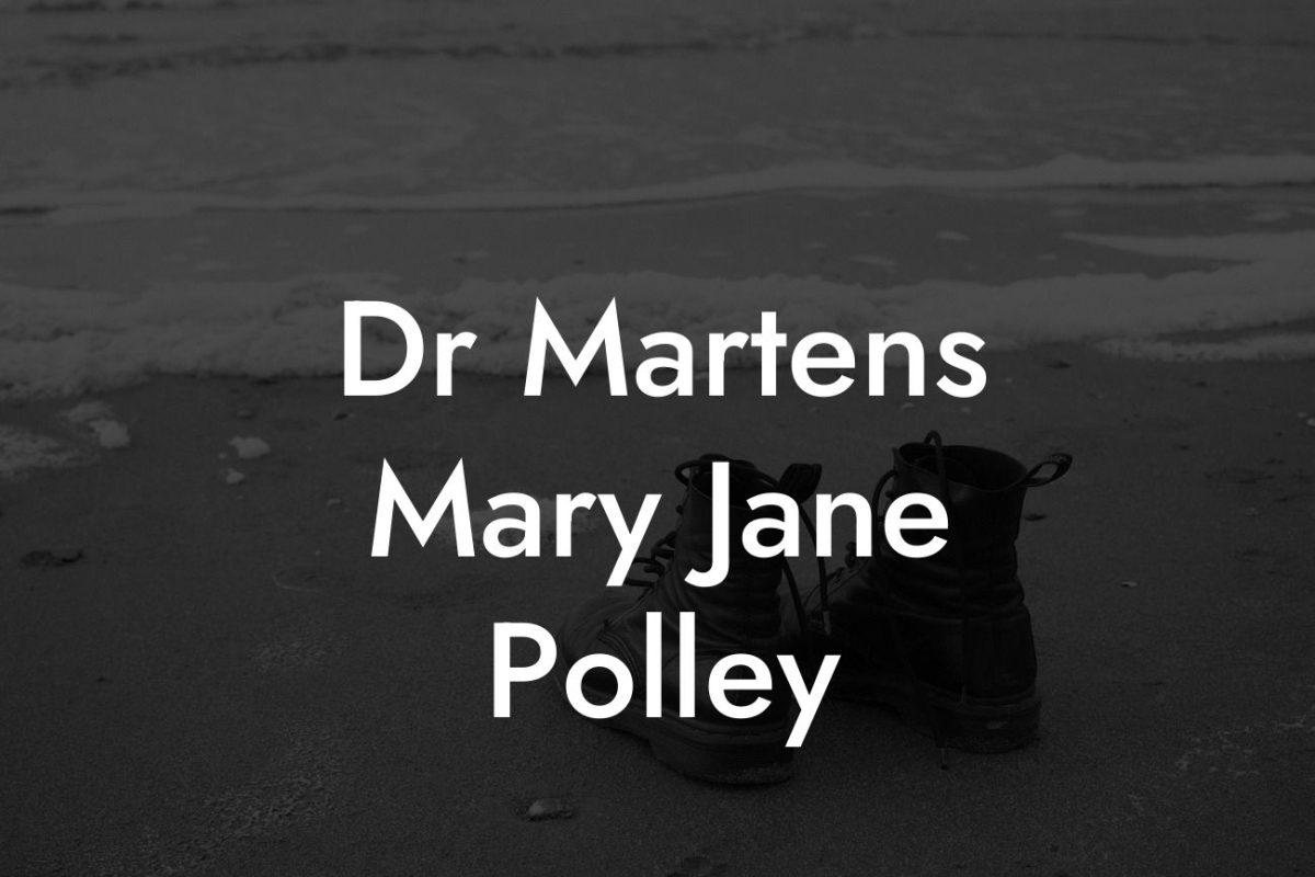 Dr Martens Mary Jane Polley