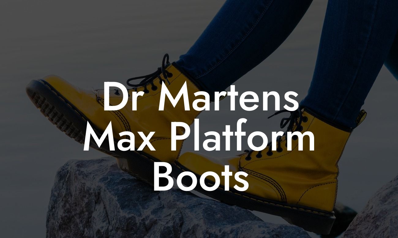 Dr Martens Max Platform Boots