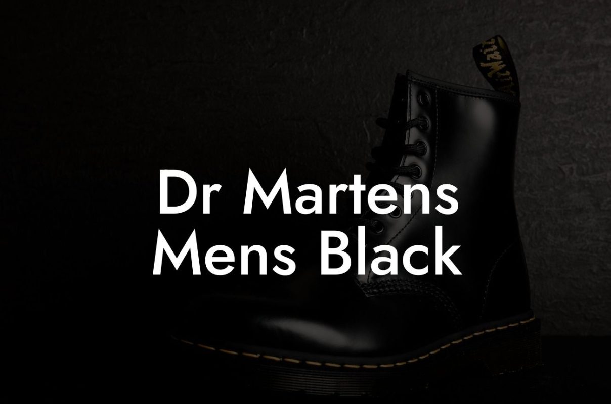 Dr Martens Mens Black