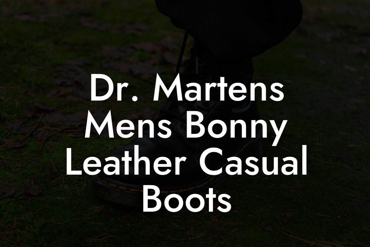 Dr. Martens Mens Bonny Leather Casual Boots