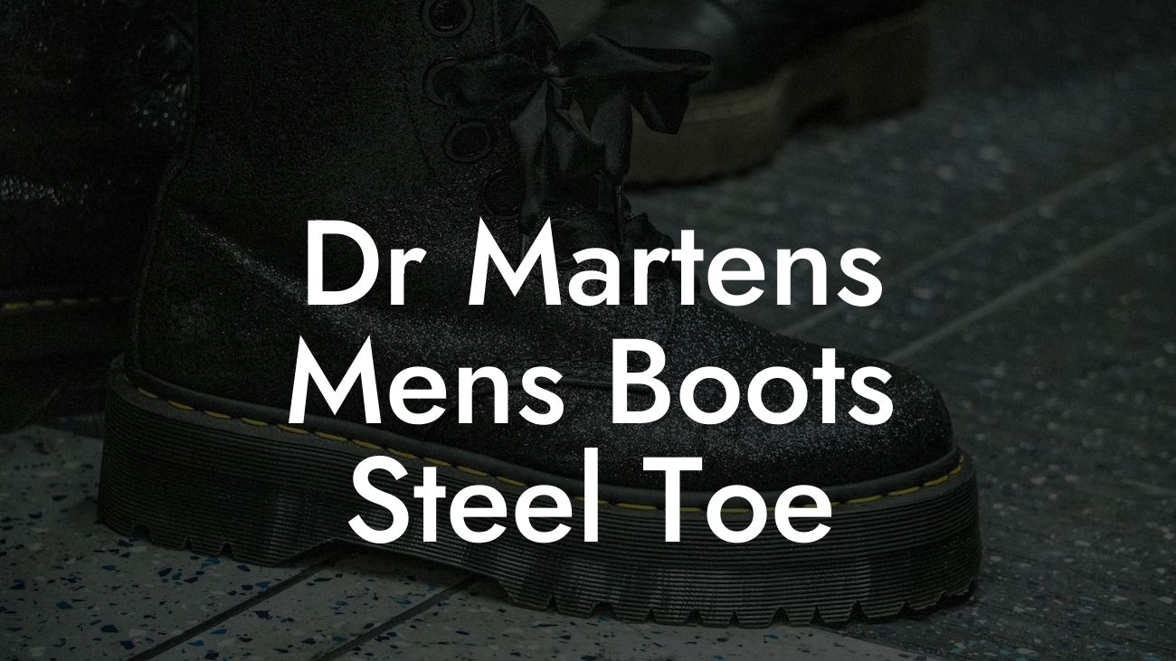 Dr Martens Mens Boots Steel Toe