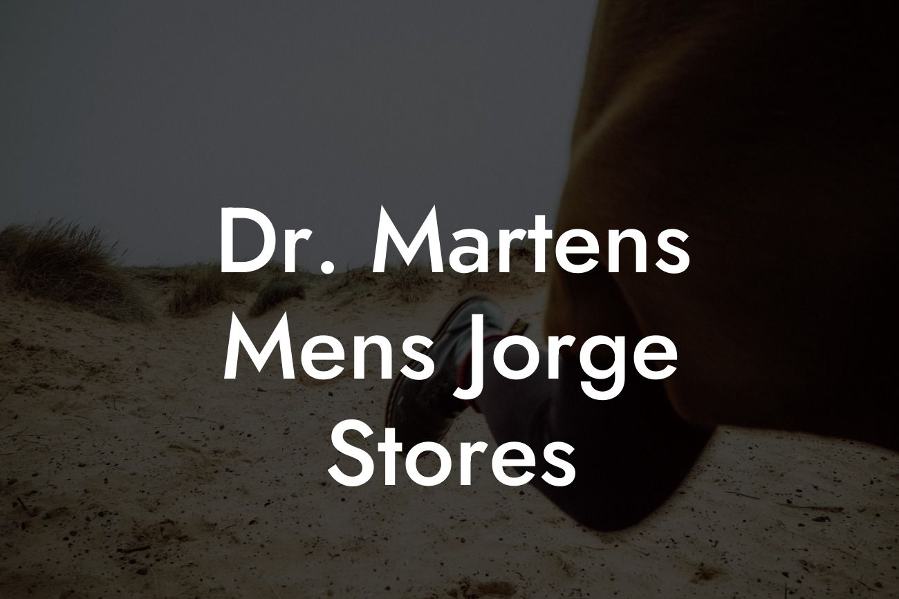 Dr. Martens Mens Jorge Stores