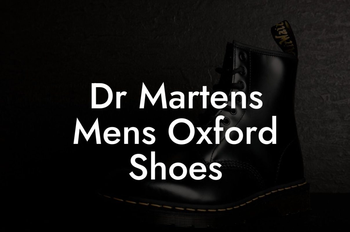 Dr Martens Mens Oxford Shoes