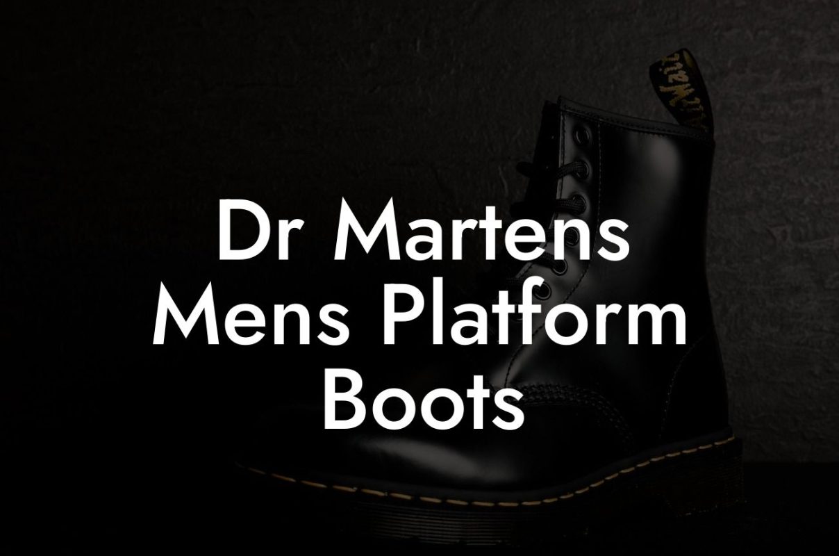 Dr Martens Mens Platform Boots