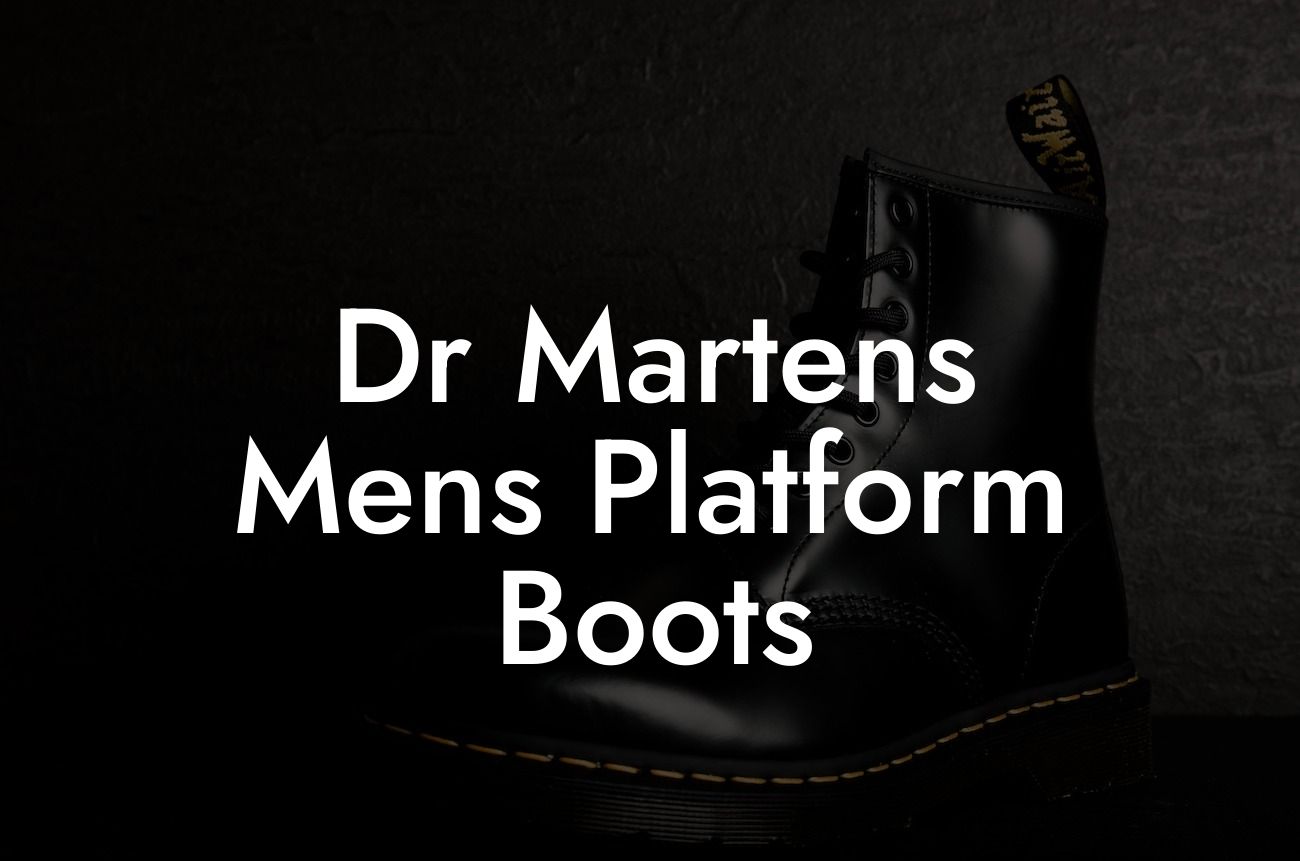 Dr Martens Mens Platform Boots