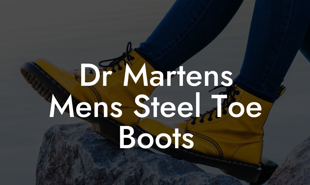 Dr Martens Mens Steel Toe Boots