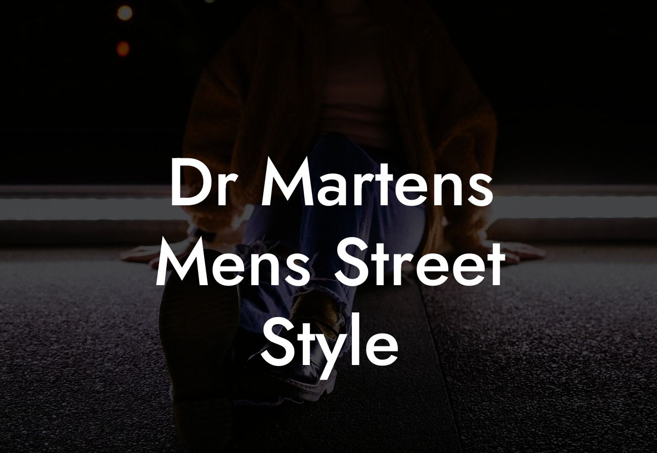 Dr Martens Mens Street Style