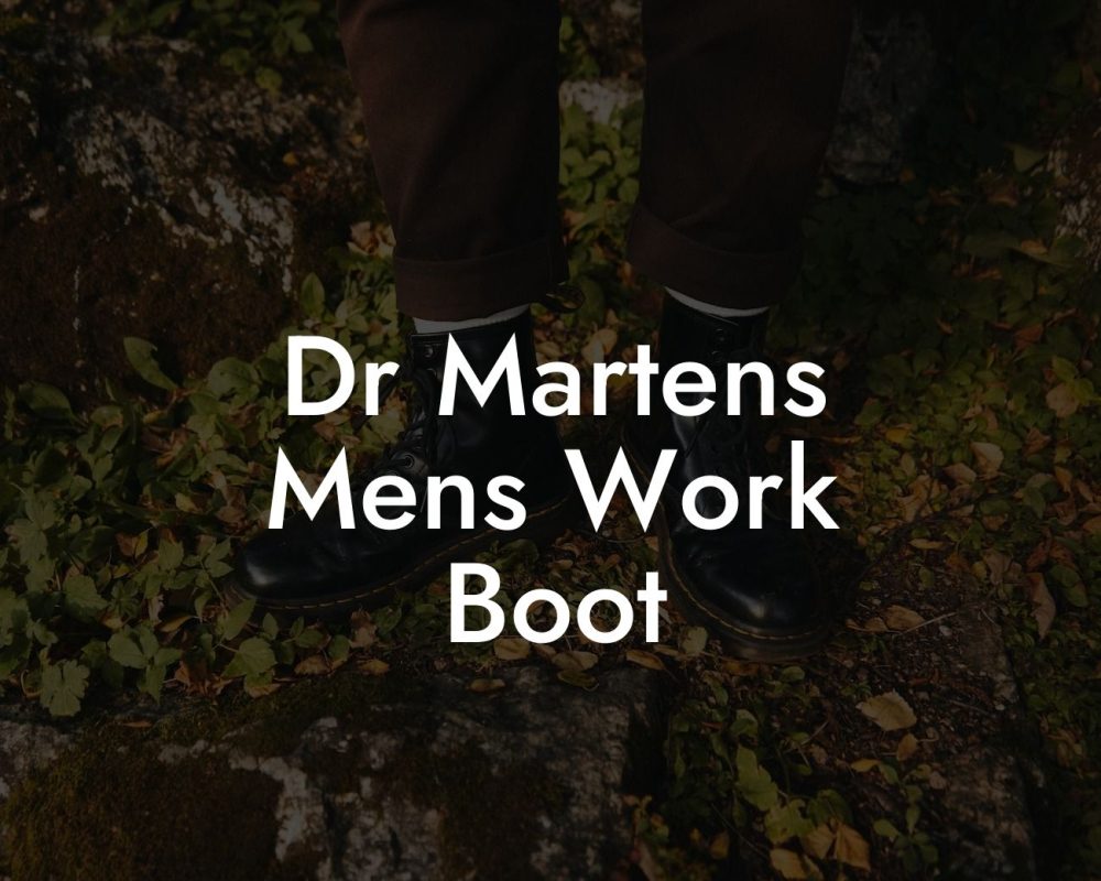 Dr Martens Mens Work Boot