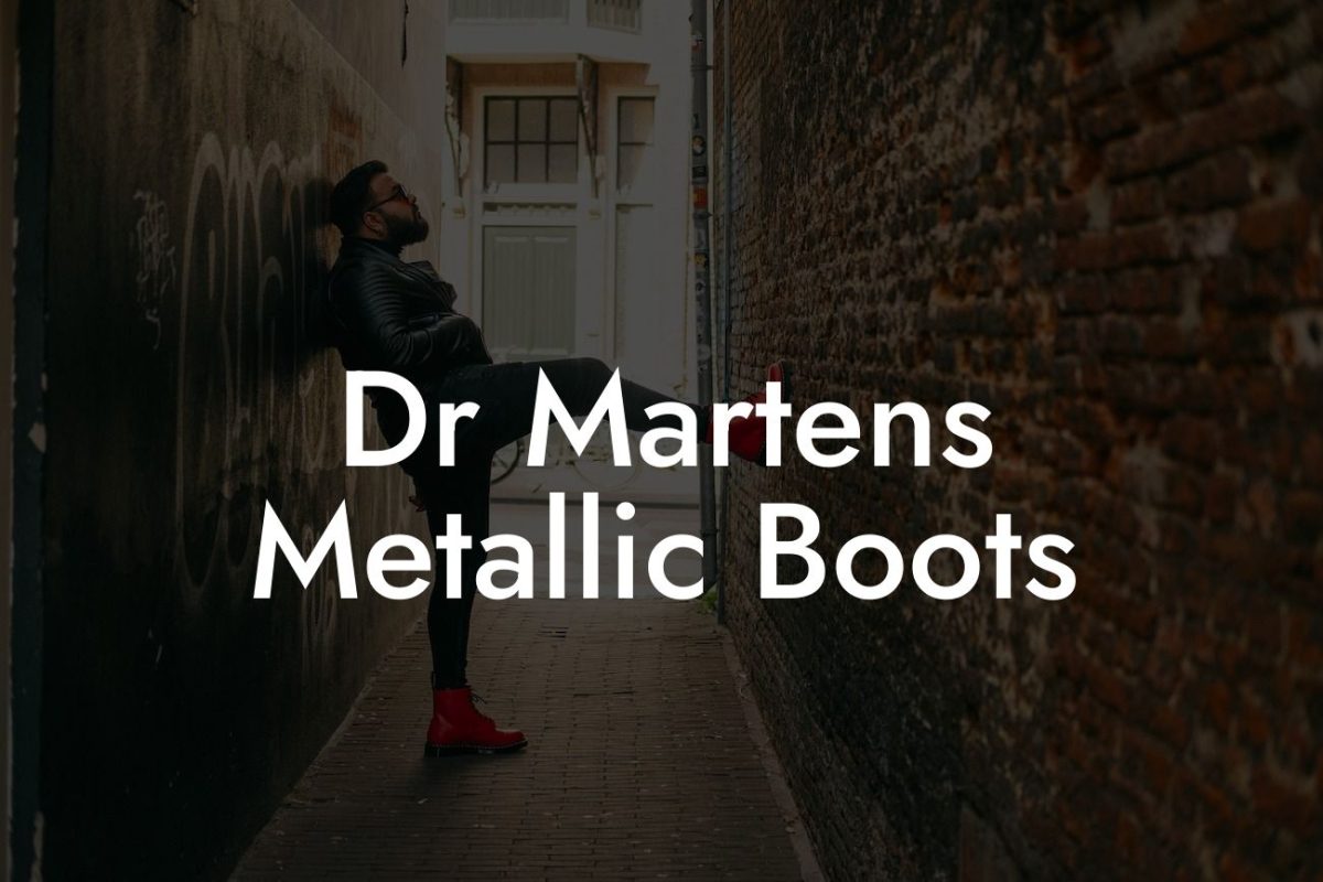 Dr Martens Metallic Boots