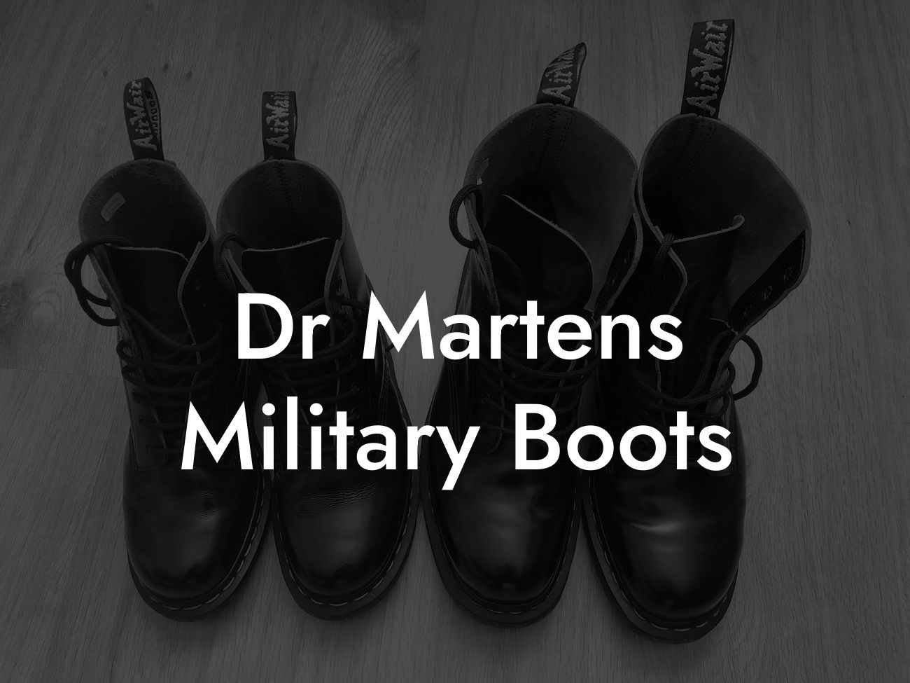 Dr Martens Military Boots