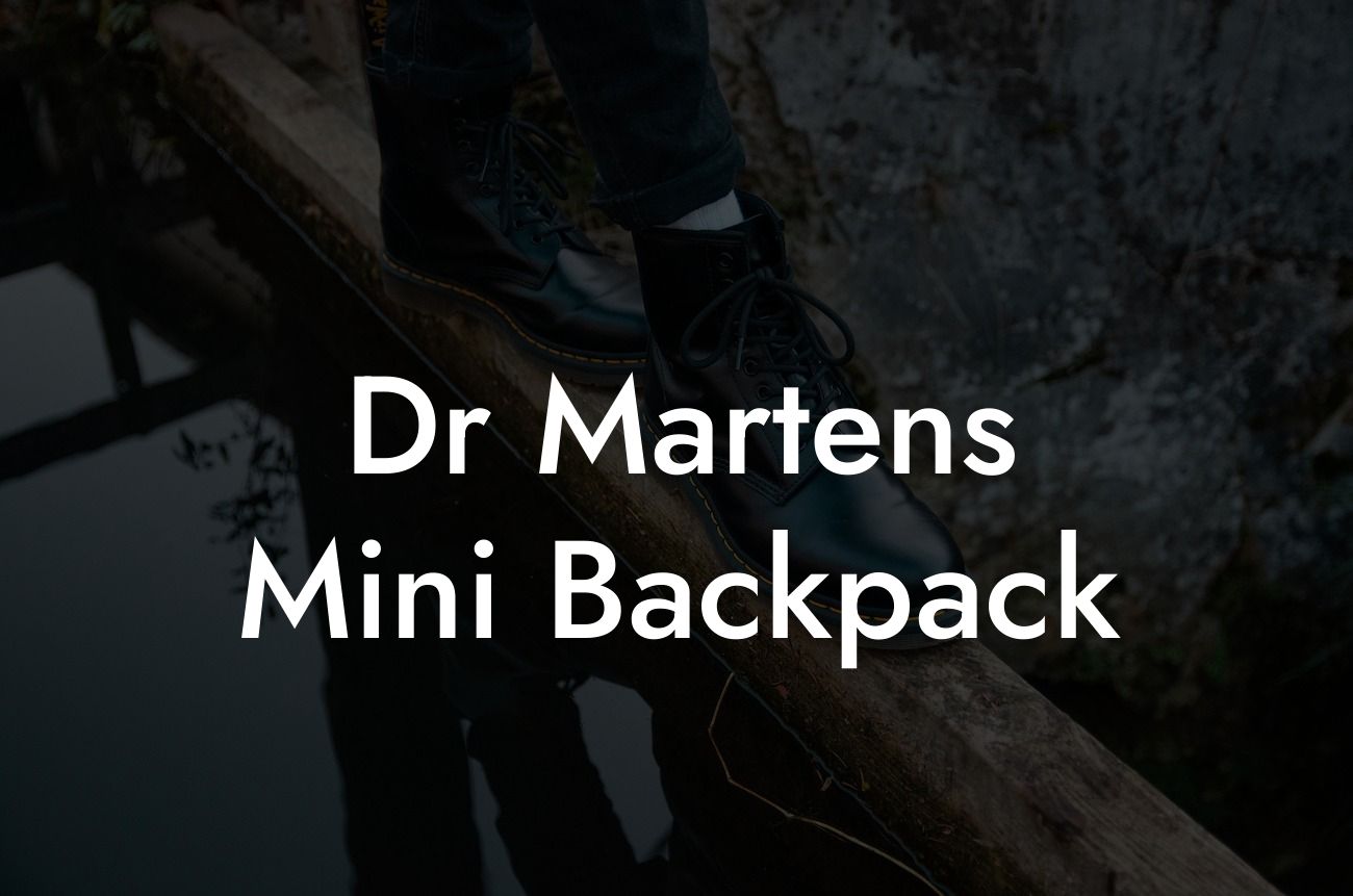 Dr Martens Mini Backpack