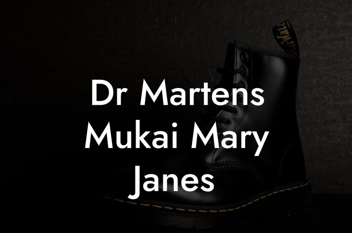 Dr Martens Mukai Mary Janes