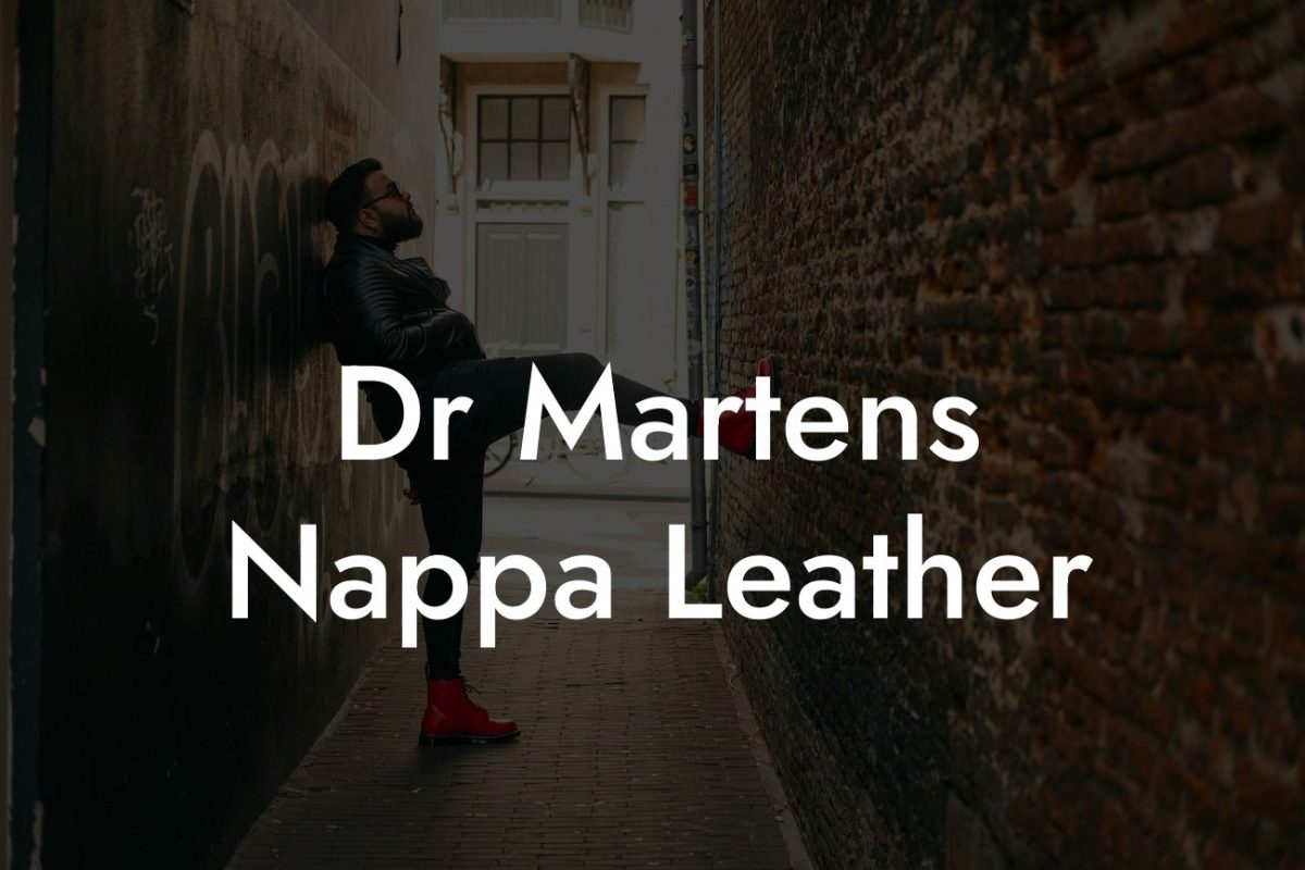 Dr Martens Nappa Leather