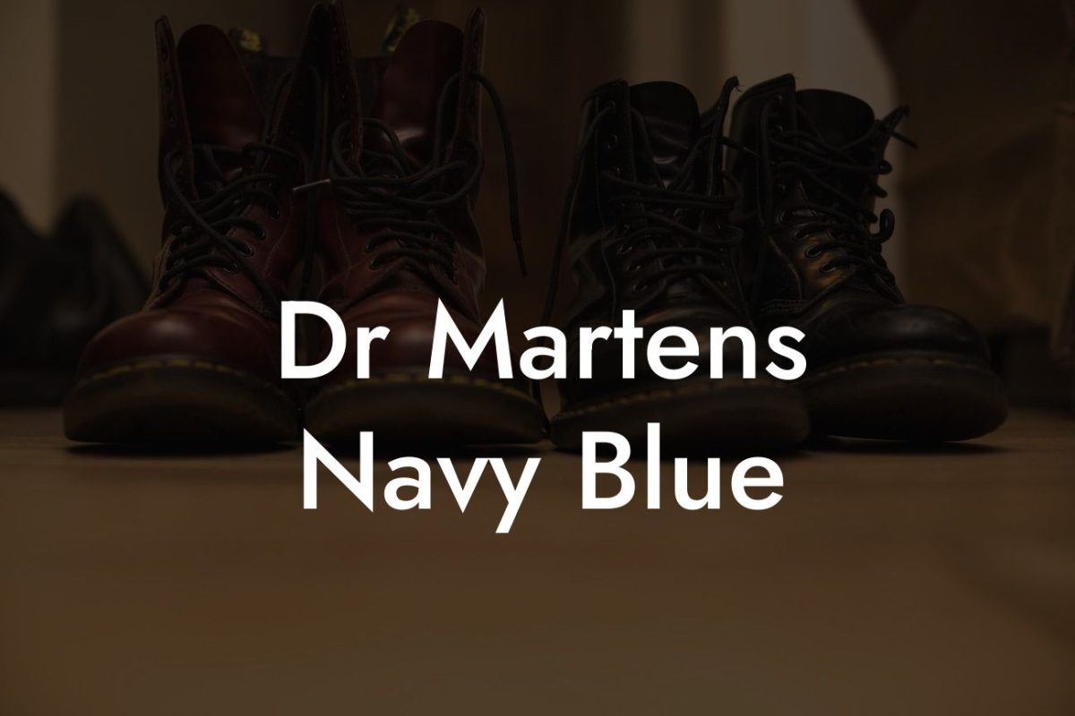 Dr Martens Navy Blue