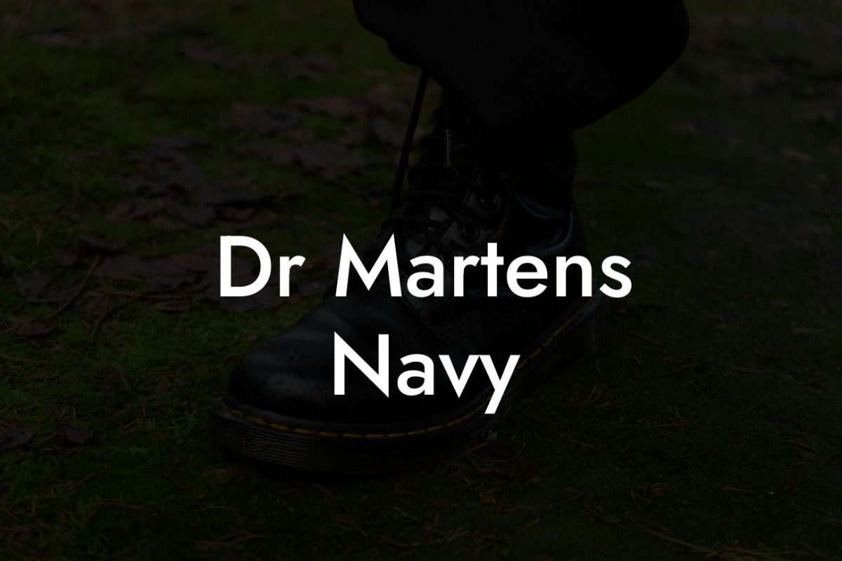 Dr Martens Navy