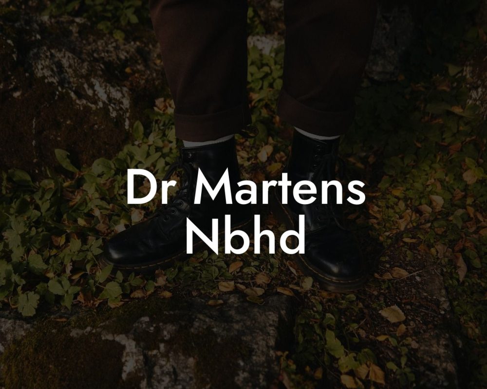 Dr Martens Nbhd