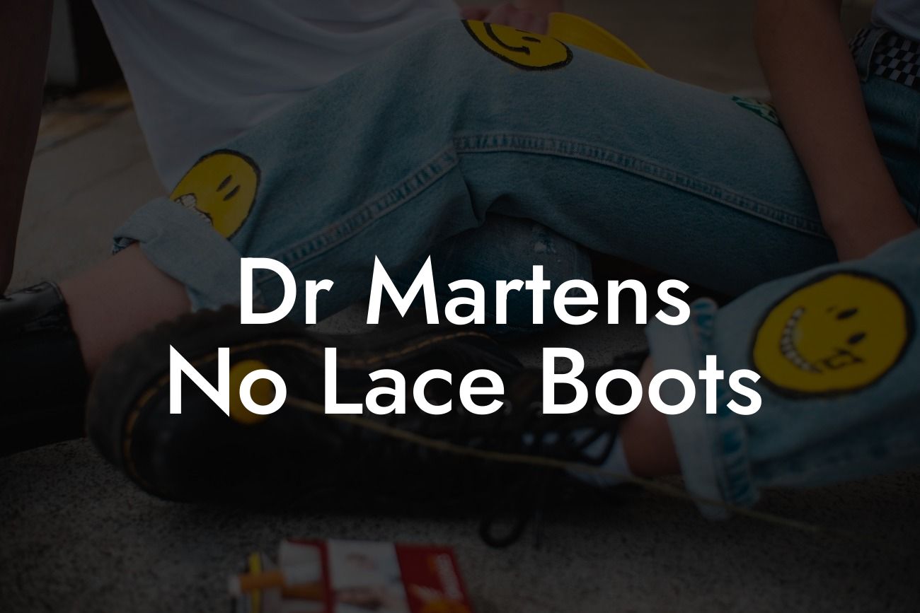 Dr Martens No Lace Boots