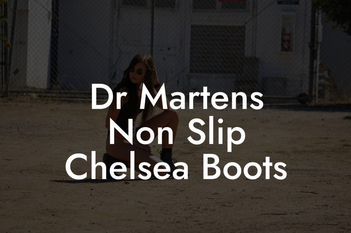 Dr Martens Non Slip Chelsea Boots